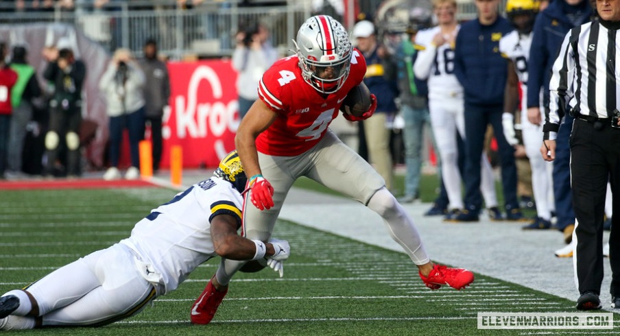 Ohio State's Justin Fields 'not 100 percent' due to painful injury