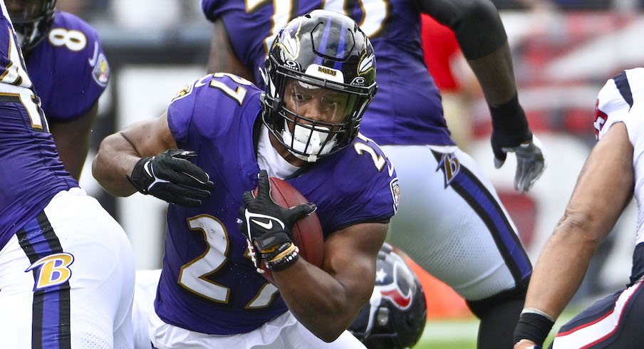 Ravens RB J.K. Dobbins suffers torn Achilles vs. Texans, out for season