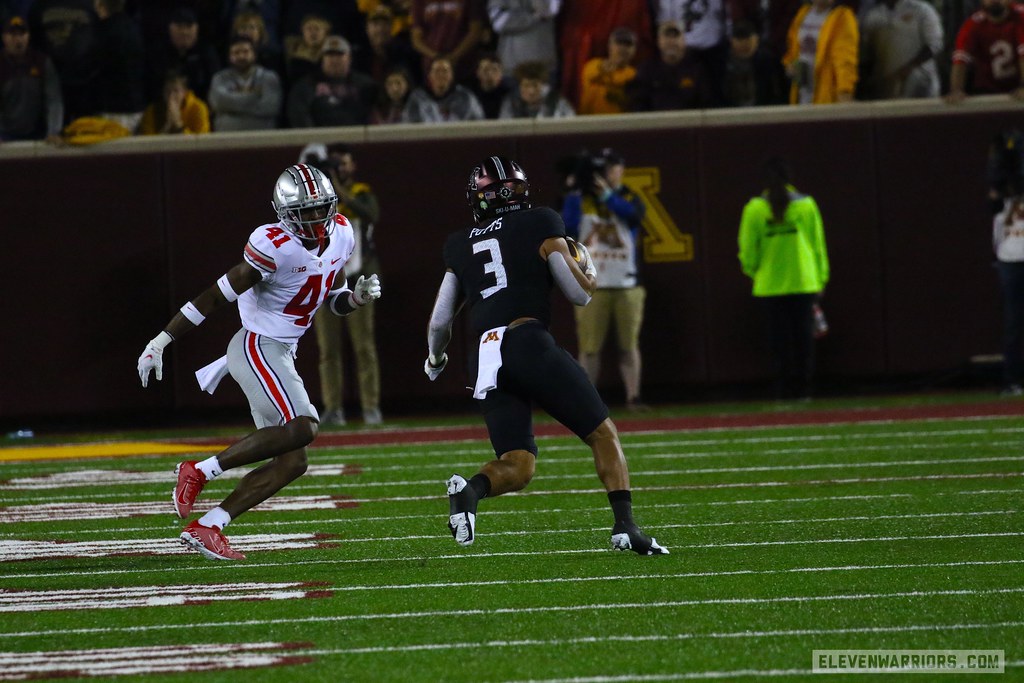 Safety Josh Proctor of The Ohio State Buckeyes