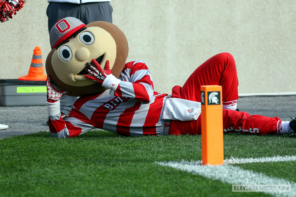 OSU mascot Brutus Buckeye