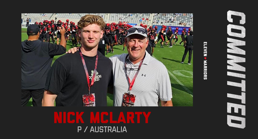 Australian Punter Nick McLarty Commits to Ohio State, Joins Buckeyes' Class  of 2024 | Eleven Warriors