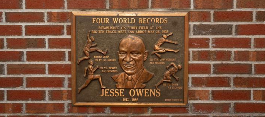 Jesse Owens Plaque