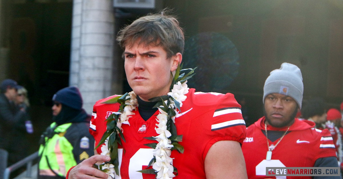 Ohio State quarterback Will Howard