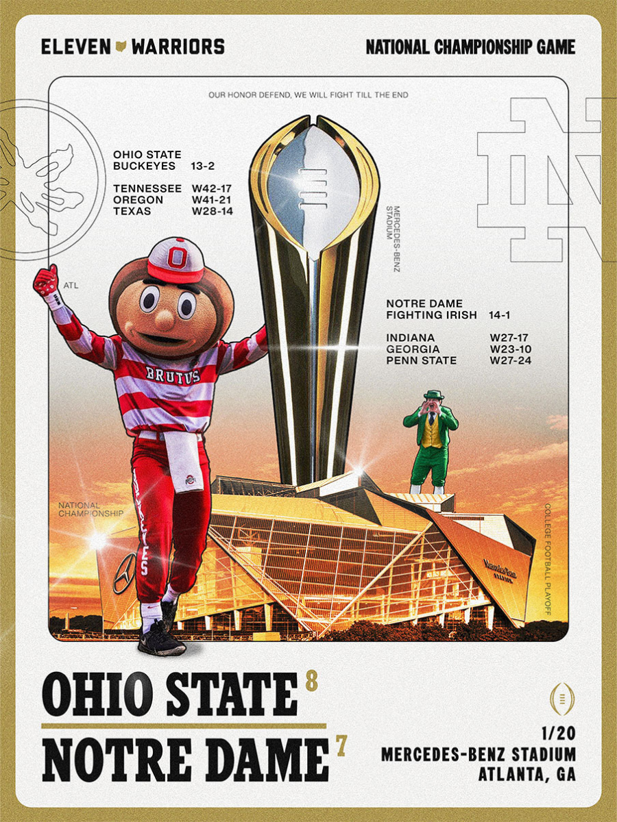 National Championship Game Poster