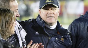 Brian Kelly in a non-purple state