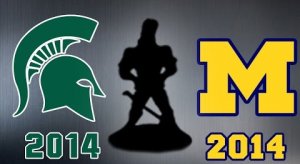 Michigan vs. Michigan State; Oh, it's on.