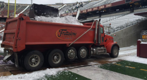 oh he'll yeah: dump truck/minnesota football