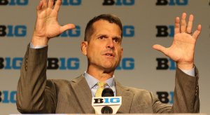 Jim Harbaugh roasts Butch Jones