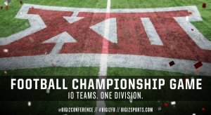 The Big 12 will not split into two divisions before creating its championship game in 2017.