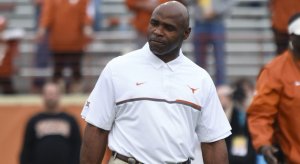 Charlie Strong vs. TCU.