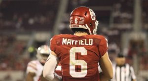 Oklahoma quarterback Baker Mayfield