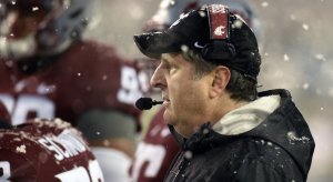 Mike Leach's offense got snowed versus the Huskies.