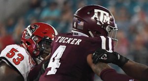 Texas A&M defensive back Derrick Tucker was arrested after getting into a fight over tacos.