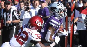 Kansas State upsets Oklahoma.