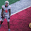 Oct 5, 2024; Columbus, Ohio, USA; Ohio State Buckeyes wide receiver Jeremiah Smith (4) celebrates after scoring a touchdown in the third quarter on Saturday.