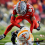 Ohio State Buckeyes cornerback Jermaine Mathews Jr. (24) hits Tennessee Volunteers wide receiver Bru McCoy (5) during the second half of the College Football Playoff first round game at Ohio Stadium in Columbus on Dec. 22, 2024. Ohio State won 42-17.