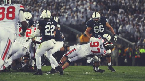 Joey Bosa brings down Christian Hackenberg