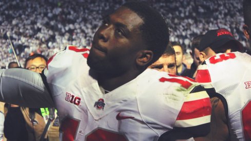 J.T. Barrett is playing with a sprained MCL.