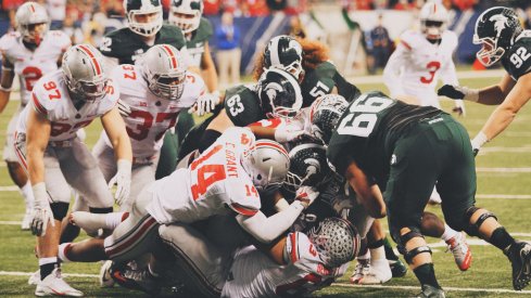 Buckeyes vs. Spartans on Saturday.