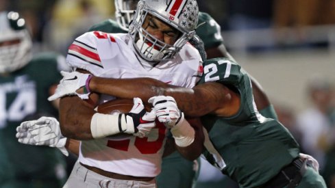 Ohio State talked of playing with a massive chip on its shoulder and it showed Saturday night.