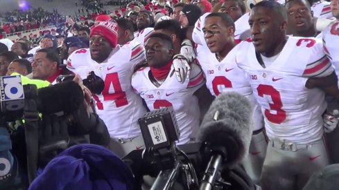 Ohio State danced the night away after toppling Michigan State.