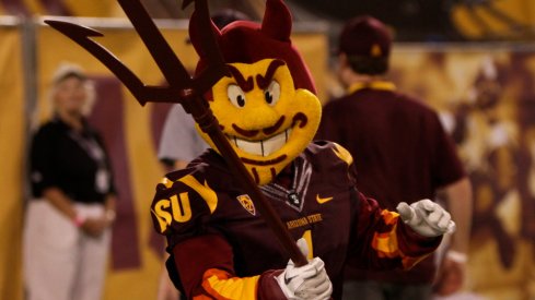 Sparky had a great day against Notre Dame.