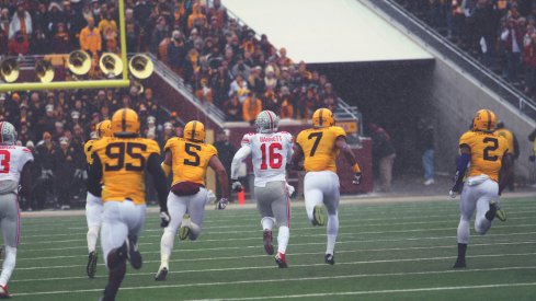 J.T. Barrett ran all over Minnesota.