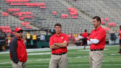 Marionaire Tim Hinton, Chris Ash, and Luke Fickell