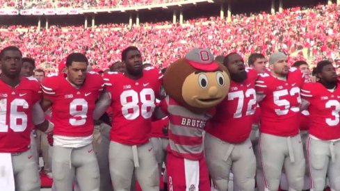 Watch Ohio State sing Carmen Ohio after rallying past Indiana Saturday afternoon.