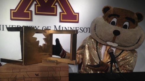 The Big Ten's newest trophy is its funniest.