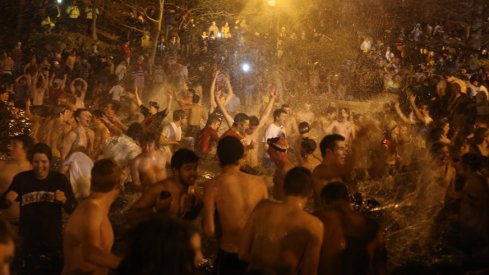 Photos from Mirror Lake Jump 2014 at Ohio State