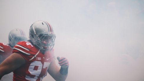 Ohio State defensive end Joey Bosa has been named the Big Ten Defensive Player of the Year.