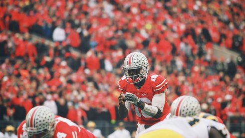 For the first time since a season-ending injury, Ohio State quarterback J.T. Barrett met with reporters to reflect on a storybook season and where the Buckeyes go from here. 