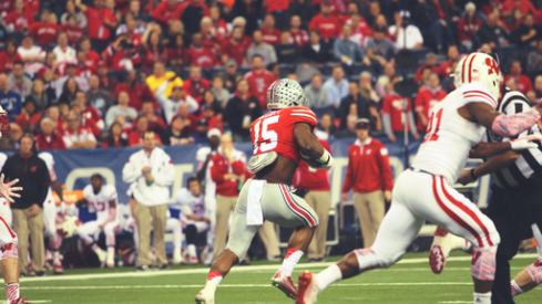 Ezekiel Elliott ran wild in the Big Ten Championship Game.