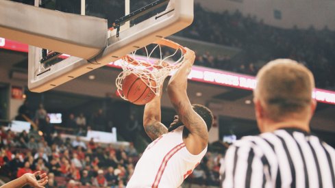 Amir Wililiams throws one down.