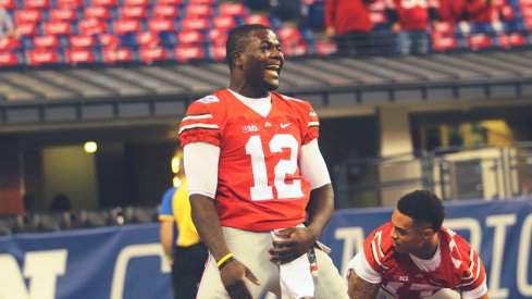 Cardale Jones is all smiles.