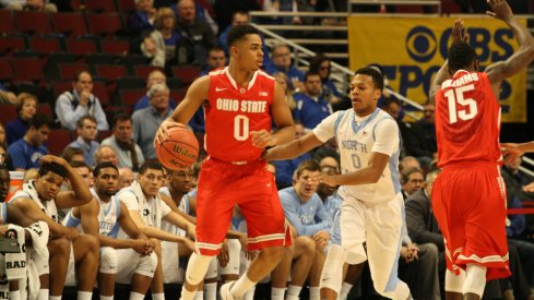 North Carolina handled the Buckeyes, 82-74, Saturday in the CBS Sports Classic. 