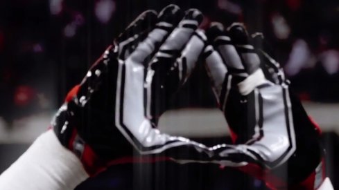 Ohio State Block O gloves