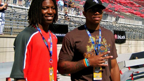 Two buckeye gr8s: Duron Carter and Terrelle Pryor