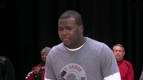 Cardale Jones showed maturity he hadn't shown before at a press conference in Cleveland Thursday.