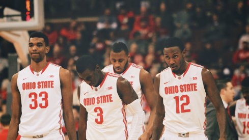 Ohio State takes the court.