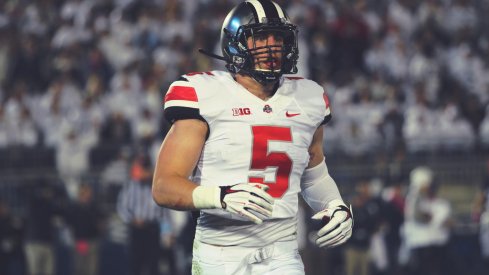 Jeff Heuerman trots onto the field at Penn State.