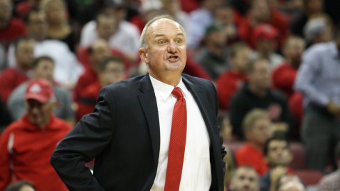 Thad Matta yells.