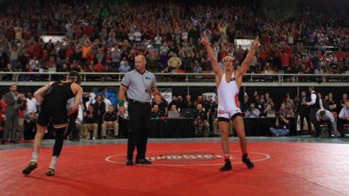 Logan Stieber will try for a historic fourth NCAA crown this weekend.