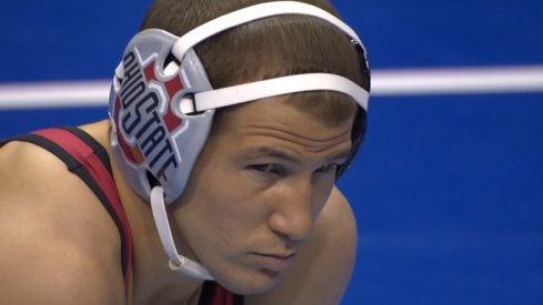 Logan Stieber made history Saturday night, becoming just the fourth wrestler to win four NCAA championships.