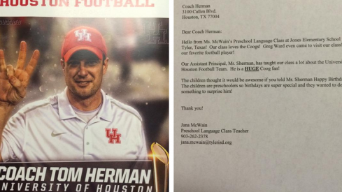 Tom Herman, baller