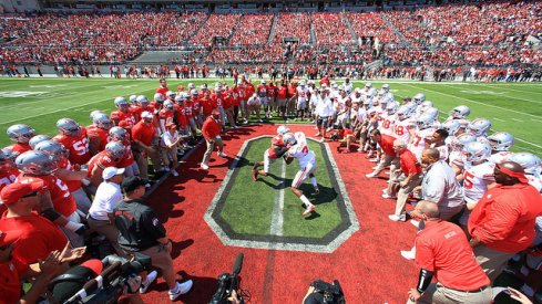 It still seems strange to watch the scarlet and gray match up against one another