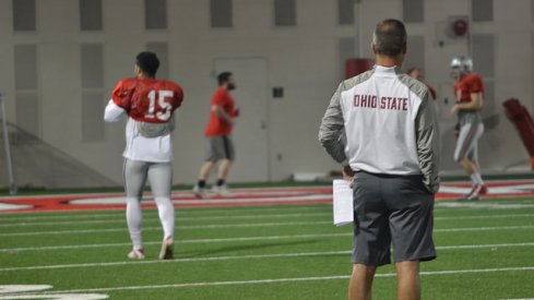 Urban Meyer and Ezekiel Elliott