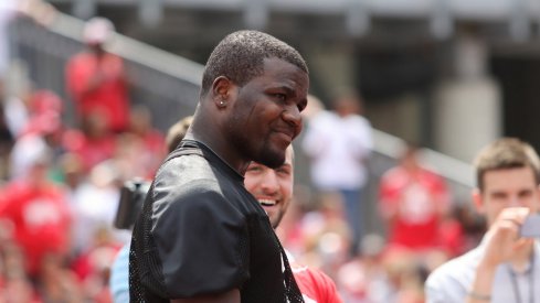 Cardale Jones was all smiles before uncorking a 74-yard bomb.