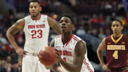 Jae'Sean Tate lines up a free throw last season.